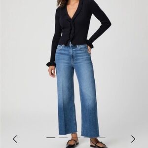 Paige Anessa Wide Leg Jean Size 27 in WESTMINSTER DISTRESSED